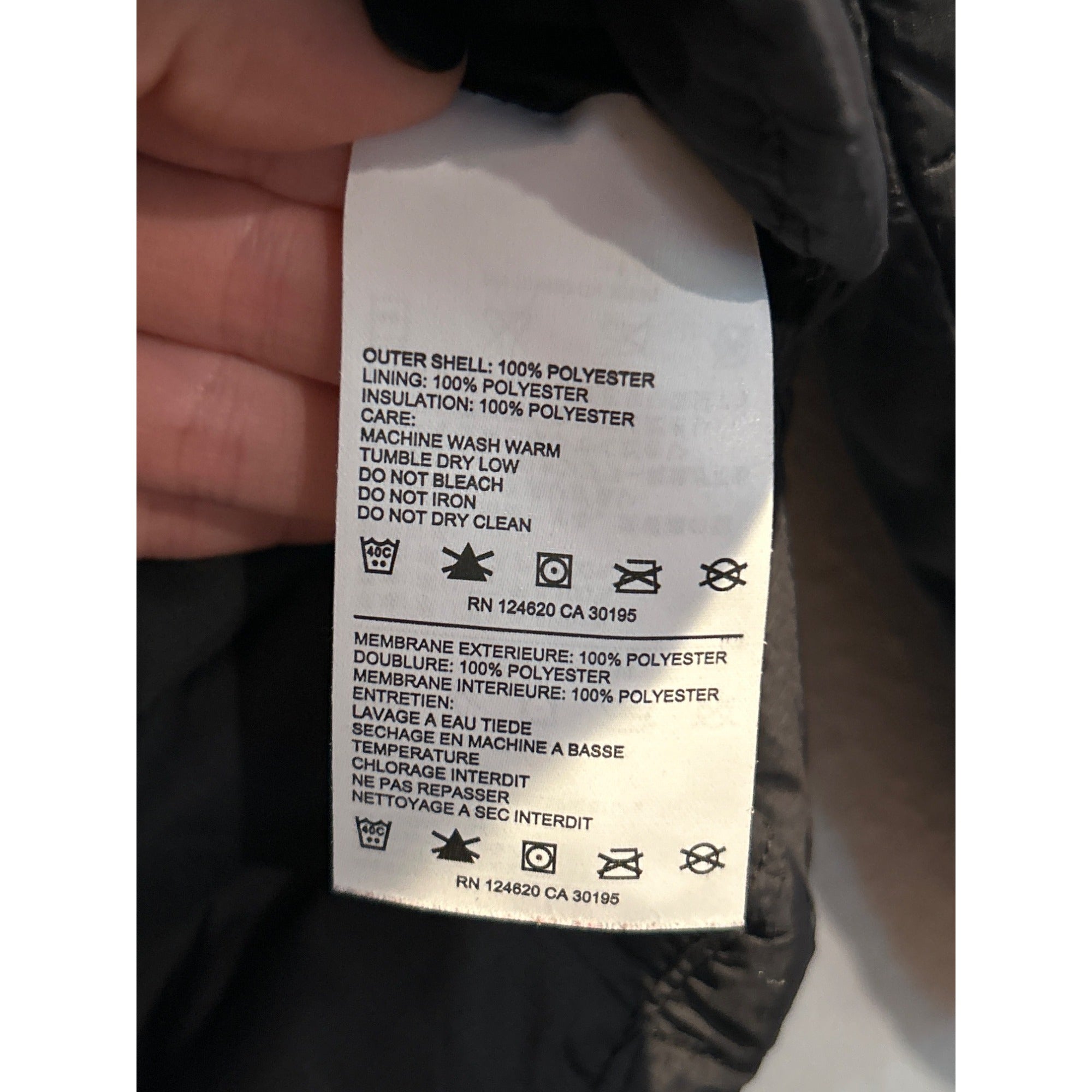 HOLDEN Puffer Jacket (Womens MEDIUM) Black Snow Winter Coat