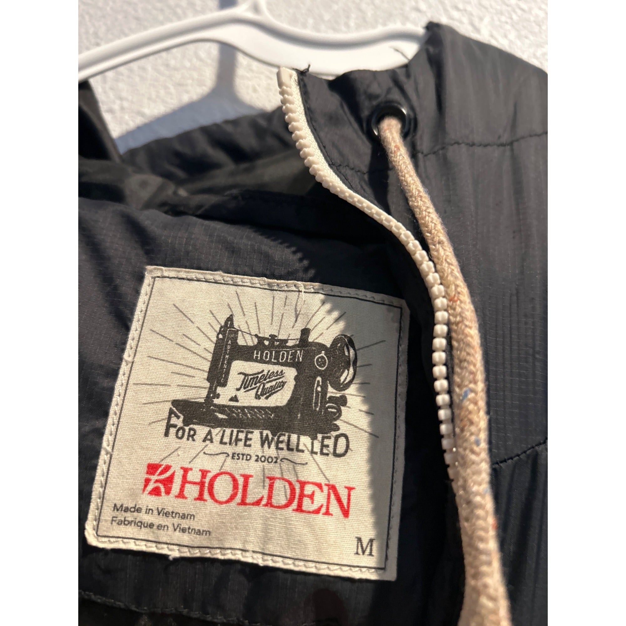HOLDEN Puffer Jacket (Womens MEDIUM) Black Snow Winter Coat