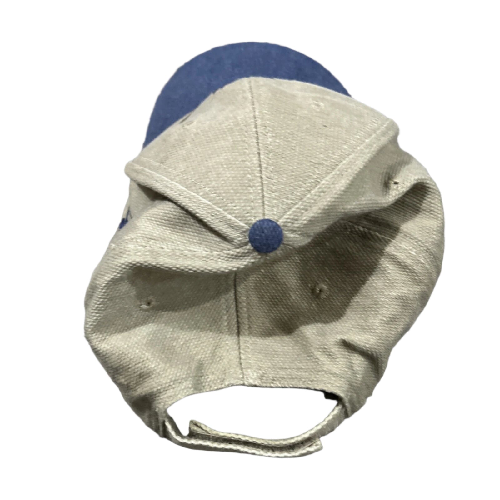 LOGO ATHLETIC Indianapolis 500 Embroidered Khaki Hat Cap Adjustable VTG