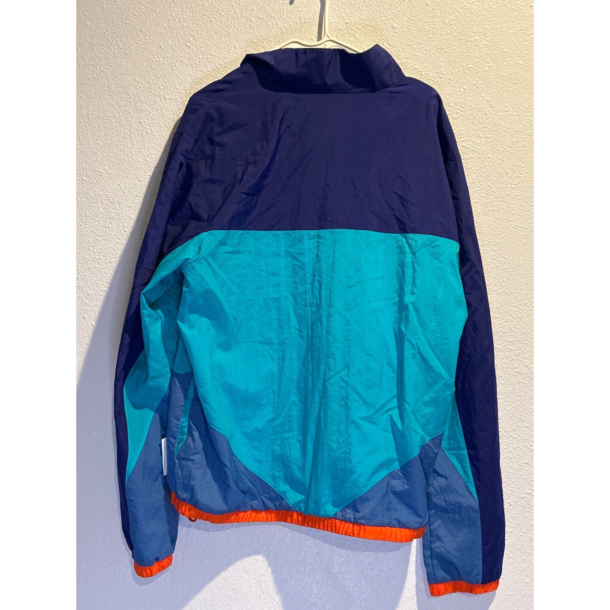 Nike Flight Retro Track Jacket (Mens Medium) Blue Yellow Basketball