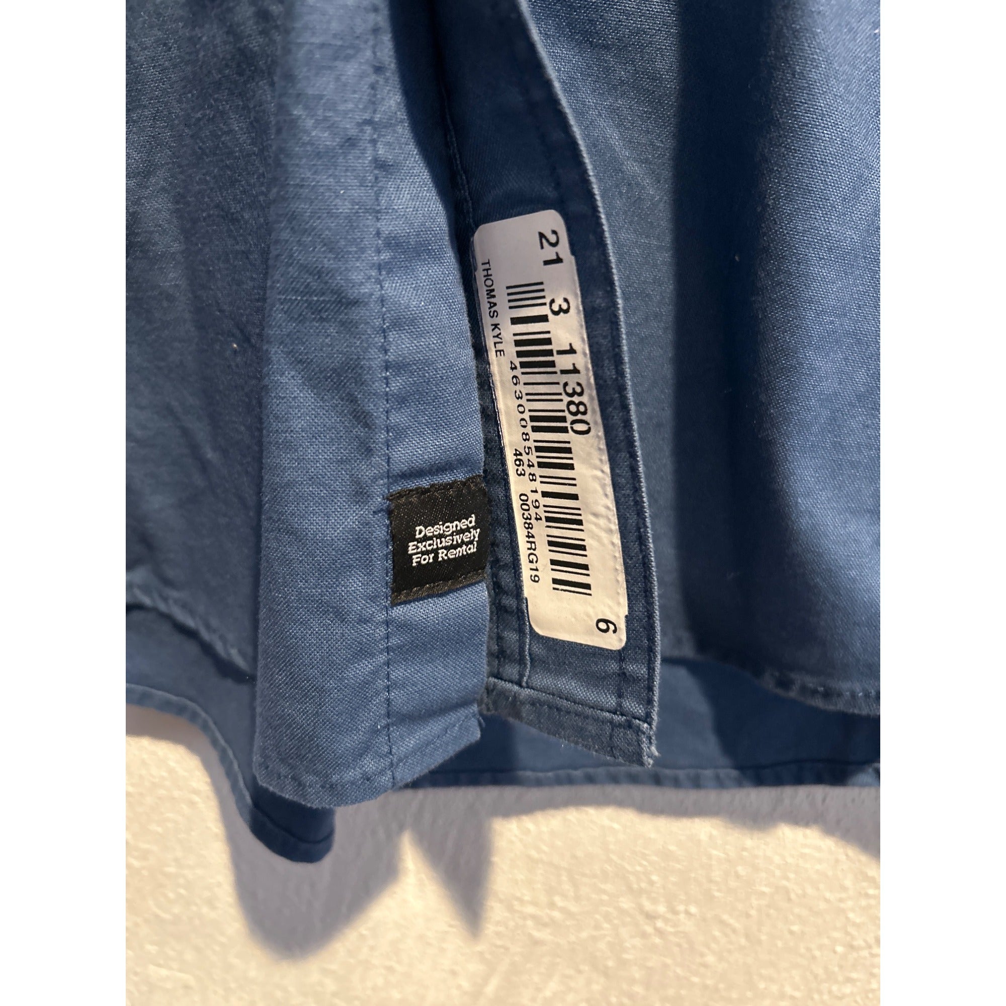 Carhartt (Mens MEDIUM) Work Shirt Button Up Long Sleeve Blue 384-19