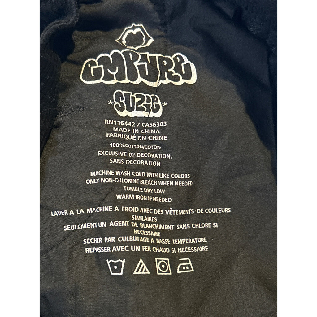 Empyre Suzie Overalls (WOMENS SMALL) Black Corduroy Bib Relaxed Streetwear Skate Y2K Skateboarding