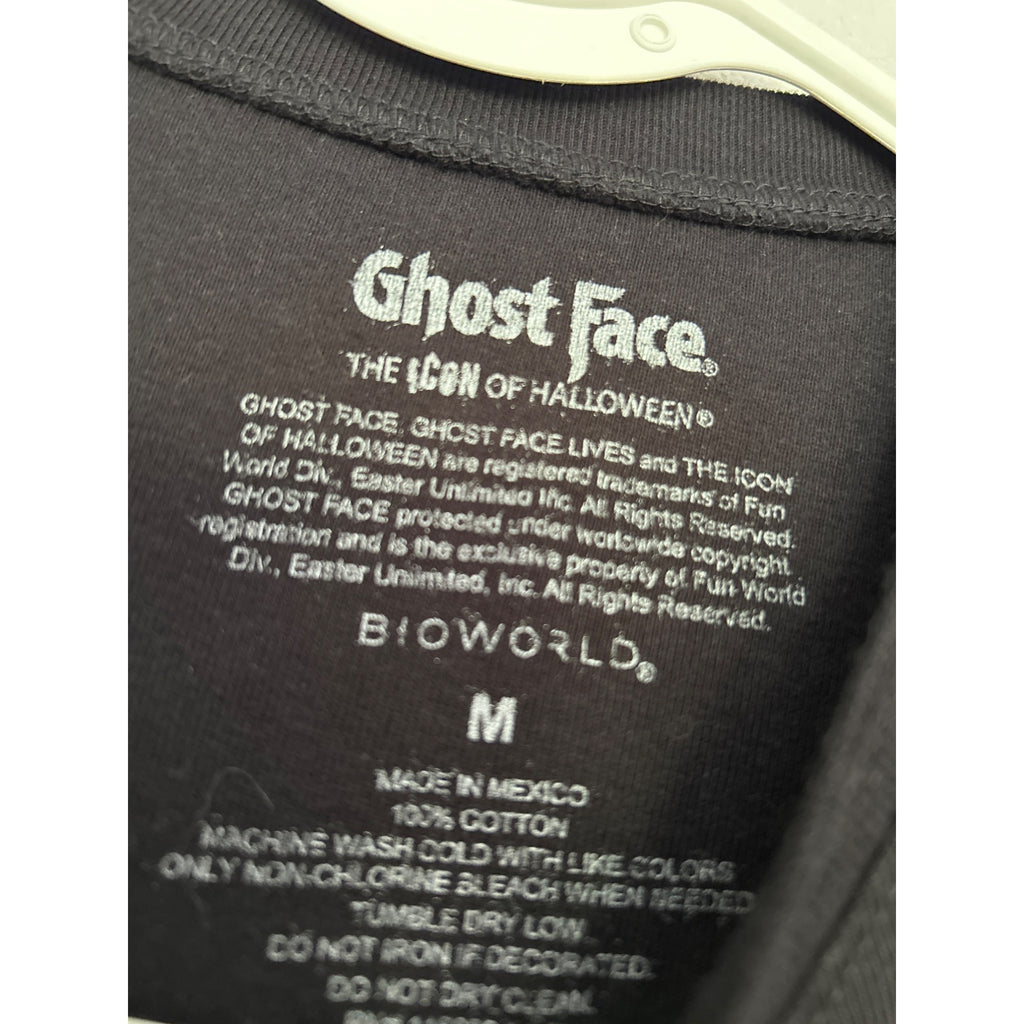 Authentic Scream Ghost Face T-Shirt Movies Womens MEDIUM Babydoll