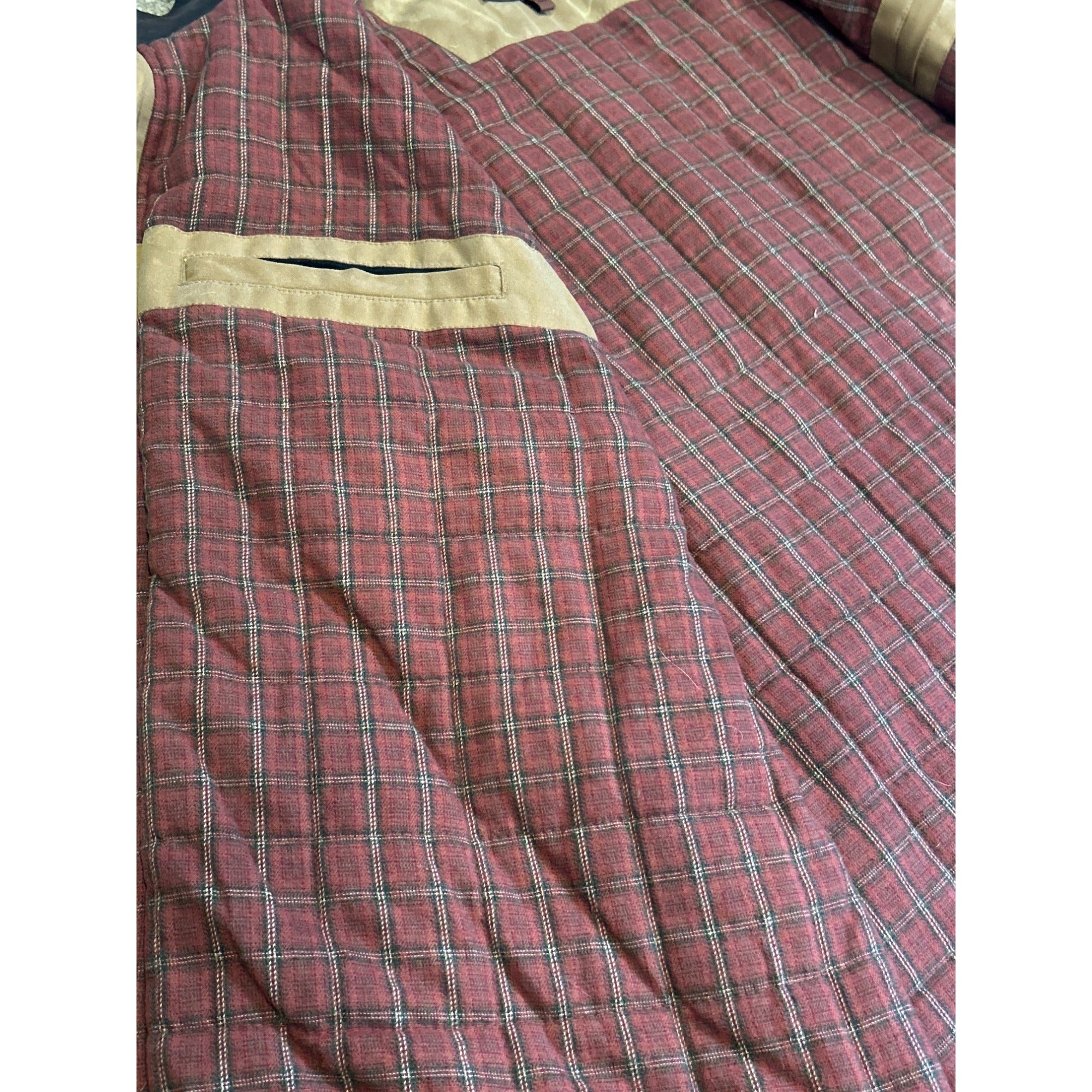 Outback Trading Company Vest (Mens 2XL) Brown Oilskin Workwear Western Cowboy