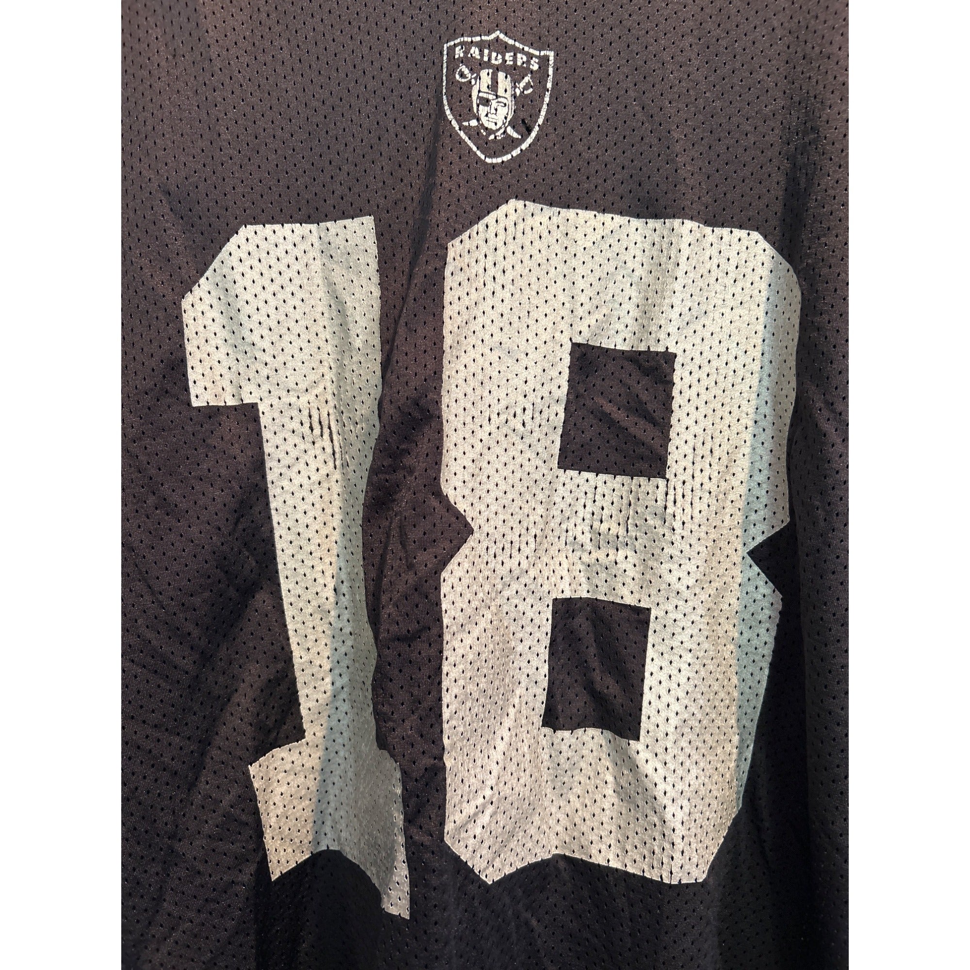Vintage Reebok Randy Moss Oakland Raiders #18  Jersey Men XL