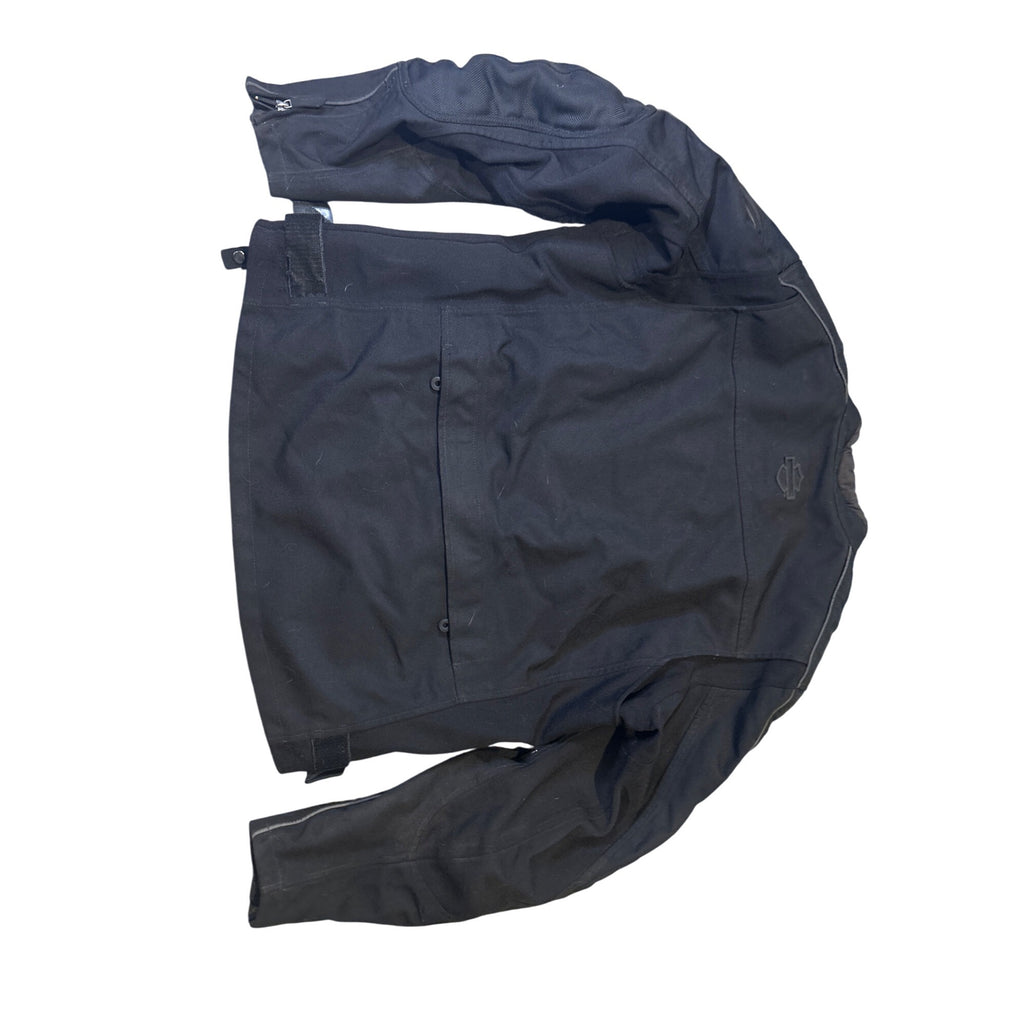 HARLEY DAVIDSON FXRG (Large) Nylon Riding Jacket Padded Spine Protector