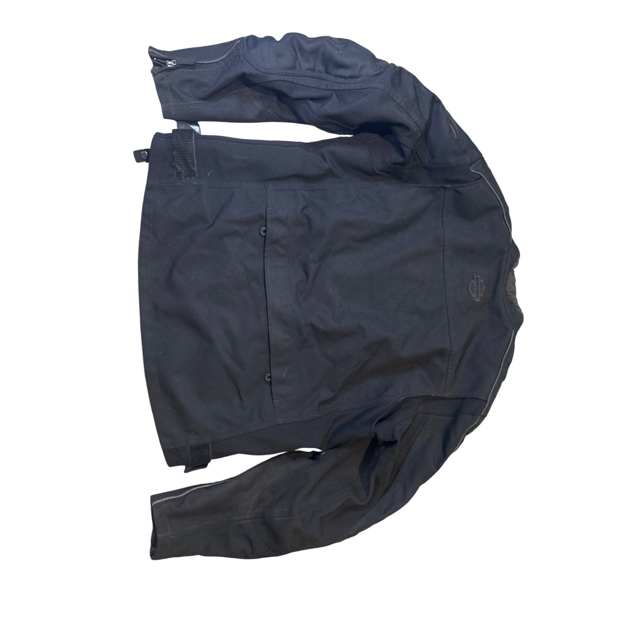 HARLEY DAVIDSON FXRG (Large) Nylon Riding Jacket Padded Spine Protector