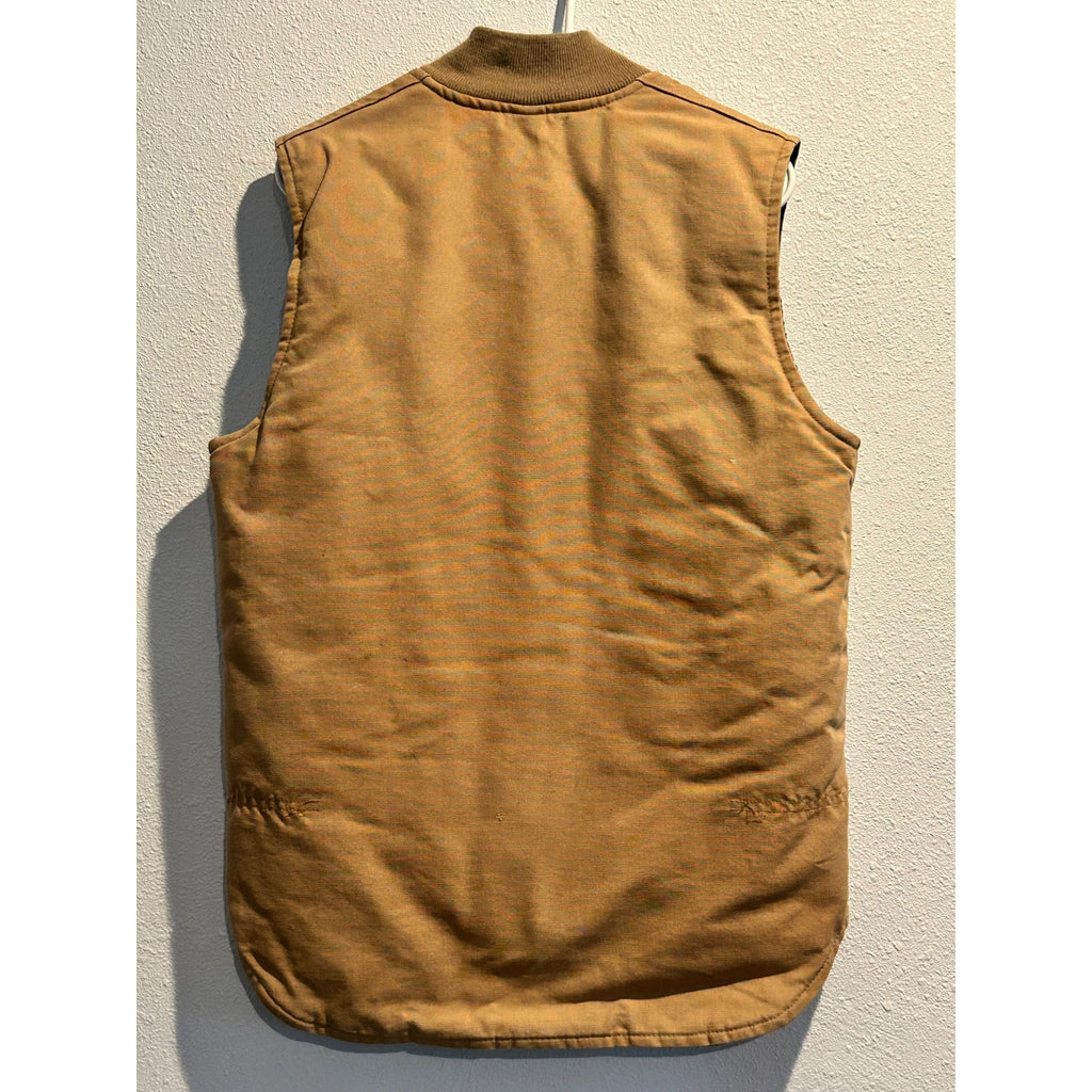 Vintage Carhartt (Mens MEDIUM) Union Lined Quilted Vest Canvas USA B01