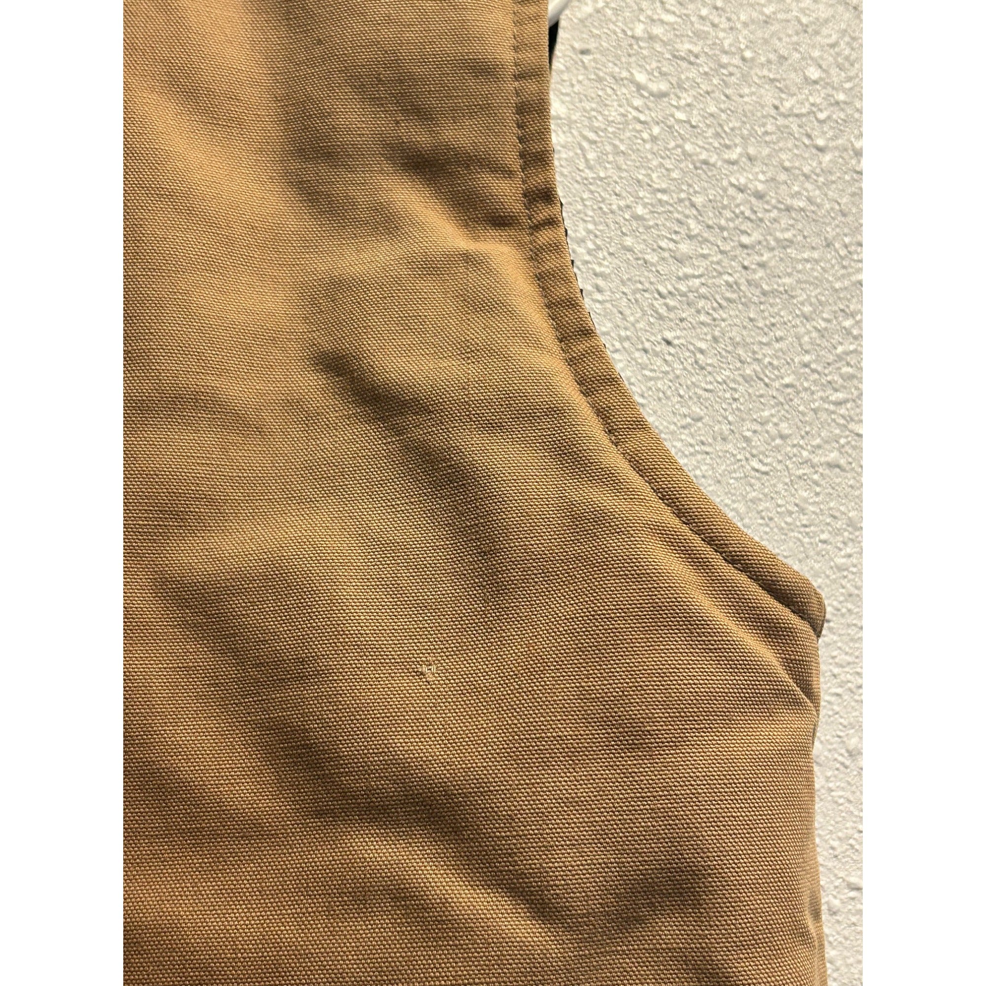 Vintage Carhartt (Mens MEDIUM) Union Lined Quilted Vest Canvas USA B01