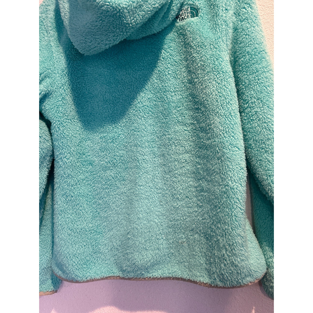 The North Face Osito Hoodie (Women's SMALL) Full Zip Soft Jacket BLUE