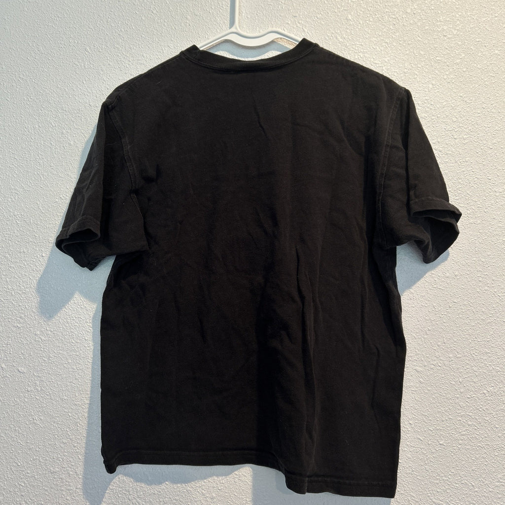 Marvin the Martian T-Shirt Men’s Small Black Embroidered Warner Bros Vintage