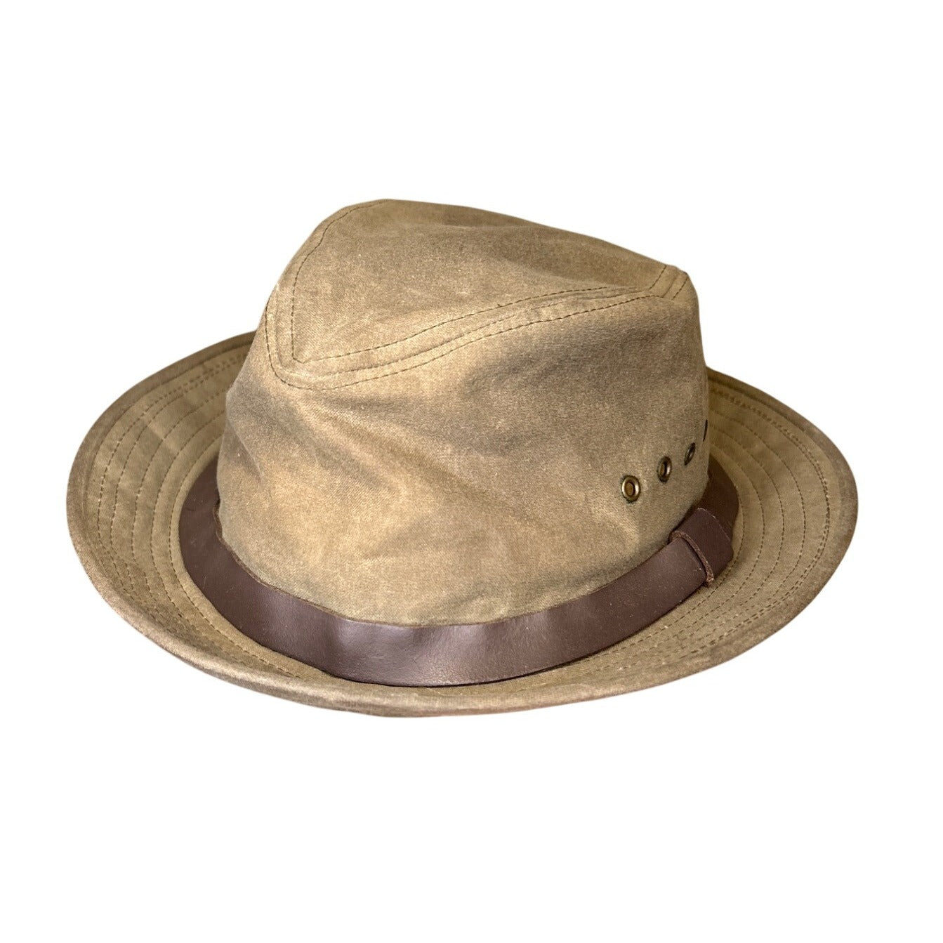 Filson Tin Cloth Green Packer Hat (Size Large) Made In USA Fedora