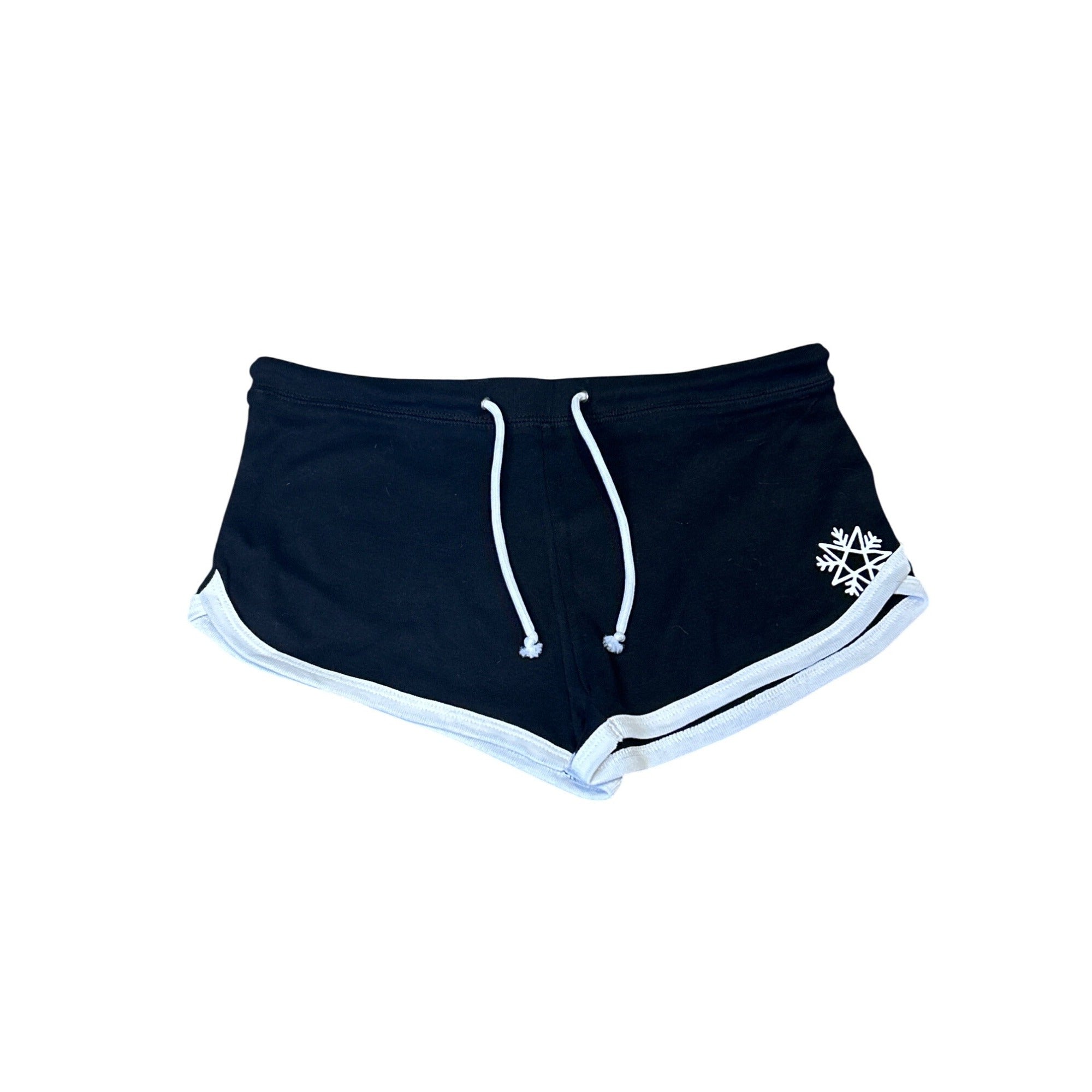 Too Fast (MEDIUM) HAIL SANTA Booty Short Shorts  Goth