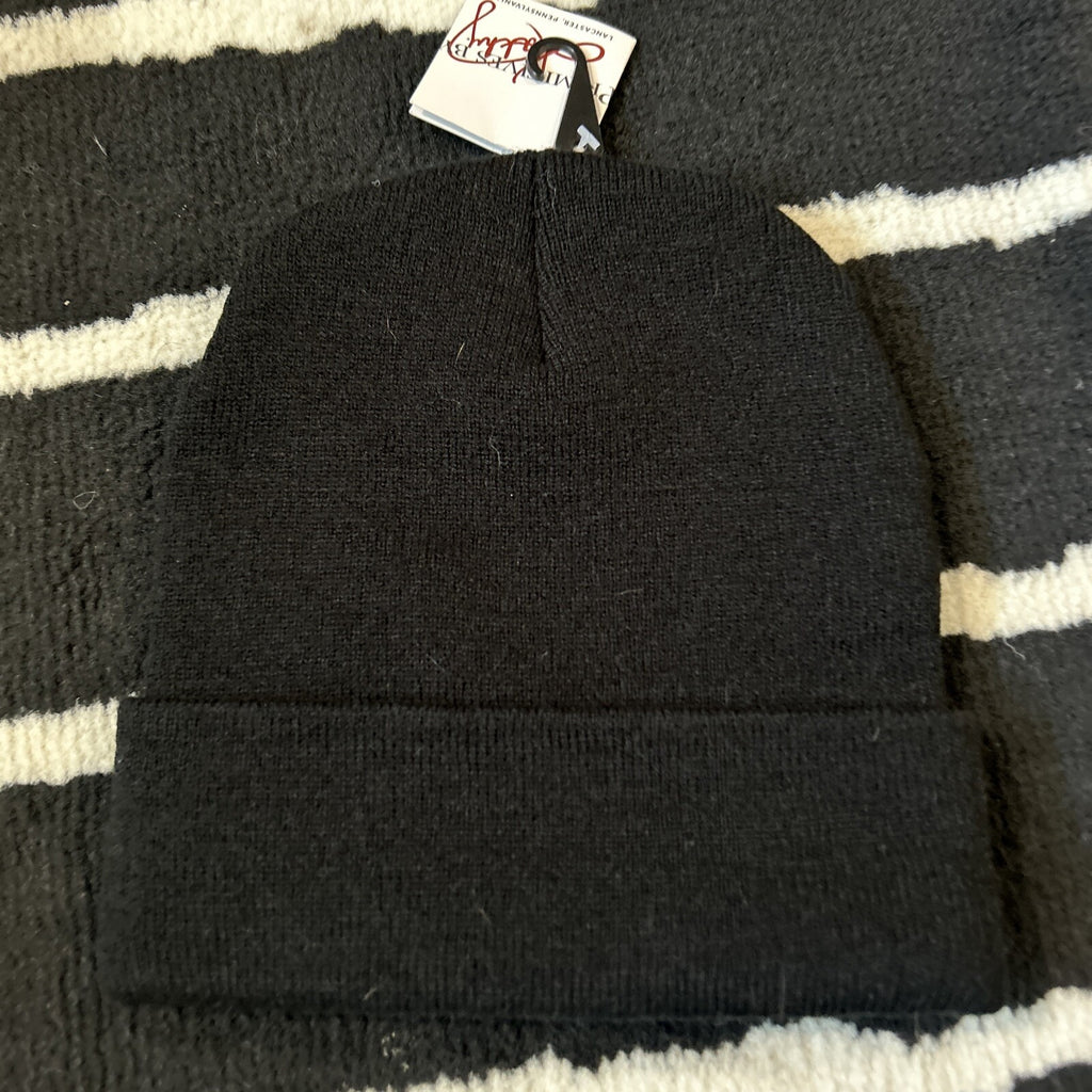 PRIMITVES BY KATHY "This is My Drinking Hat" Black Beanie NWT