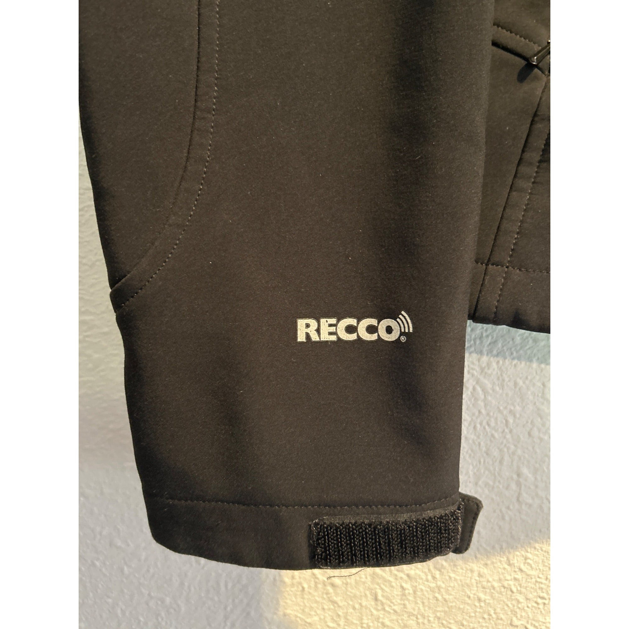 The North Face Recco Apex  (Women's SMALL)  Black Jacket Fleece Lined