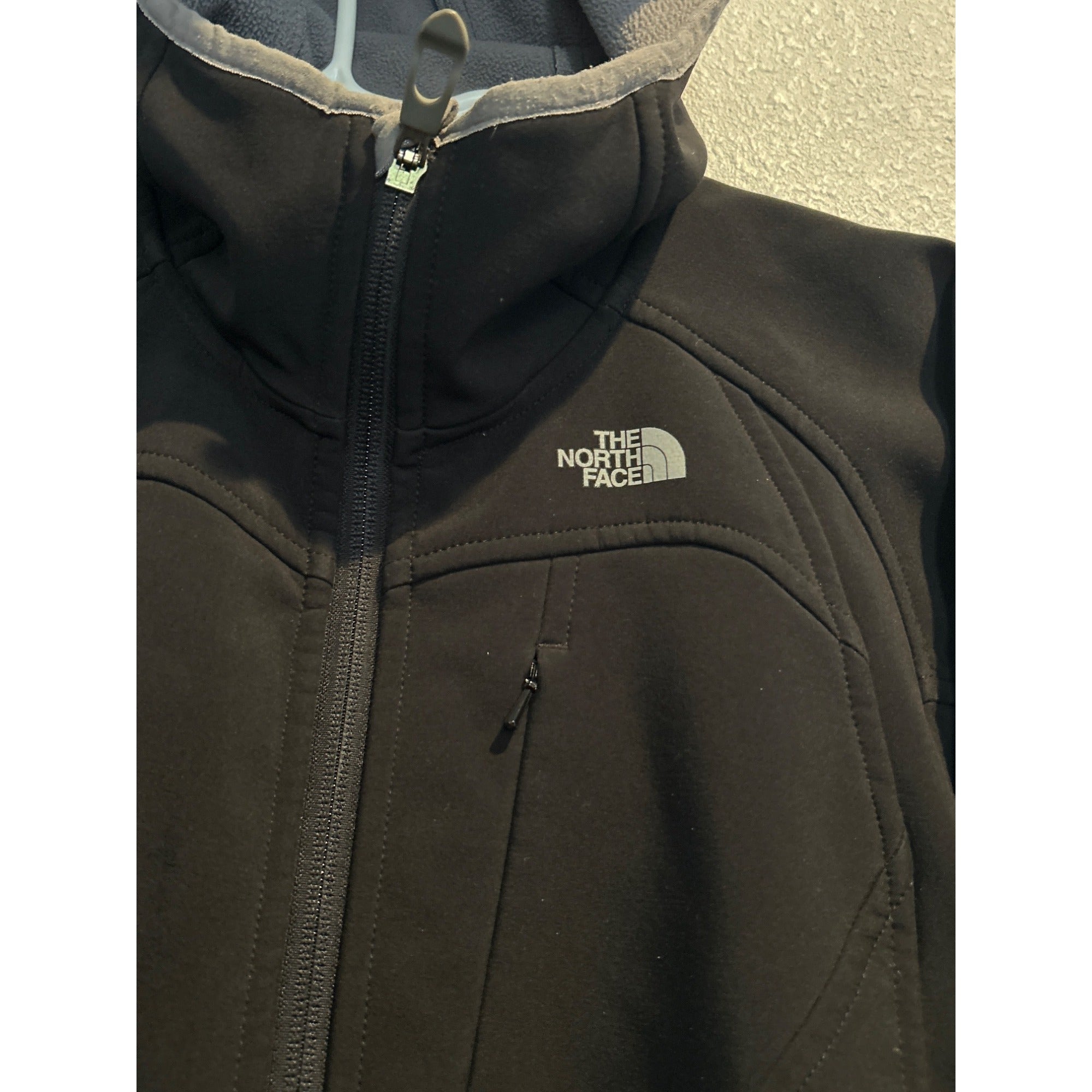 The North Face Recco Apex  (Women's SMALL)  Black Jacket Fleece Lined