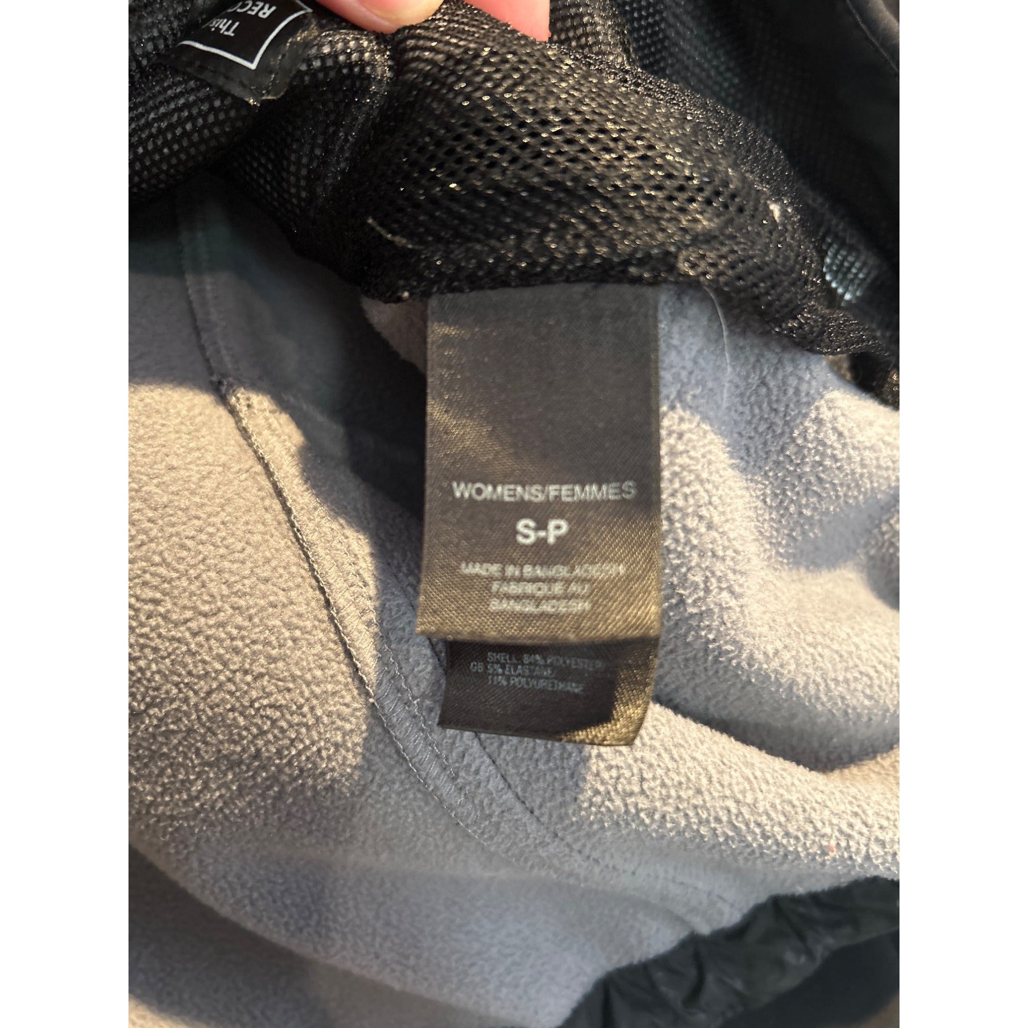 The North Face Recco Apex  (Women's SMALL)  Black Jacket Fleece Lined
