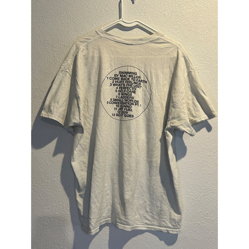 Mac Miller "Swimming"  2018 Tour (XL) Official Merch Rapper Tee T-Shirt