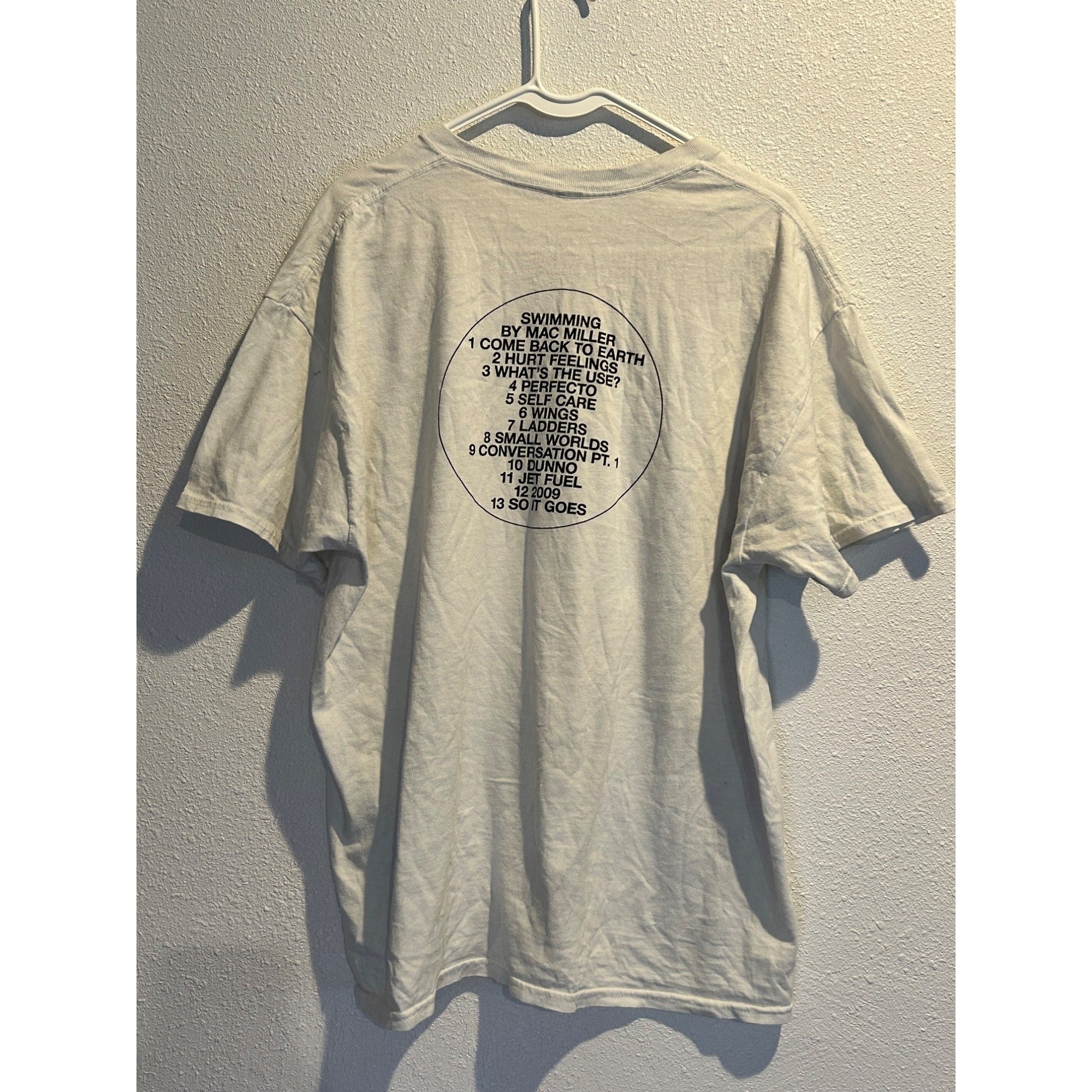 Mac Miller "Swimming"  2018 Tour (XL) Official Merch Rapper Tee T-Shirt