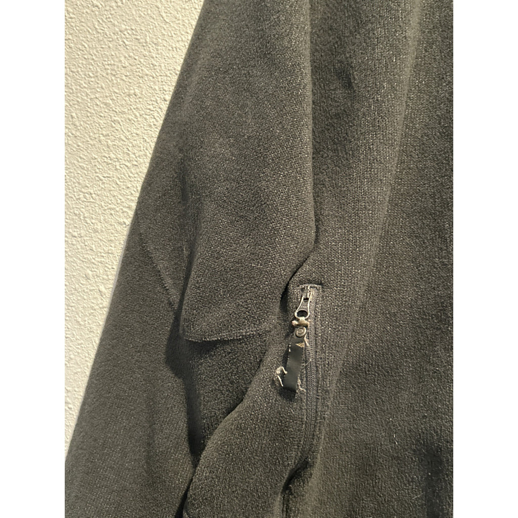 Mountain Hardware (Mens MEDIUM) Gray Polartec Fleece Full Zip Jacket