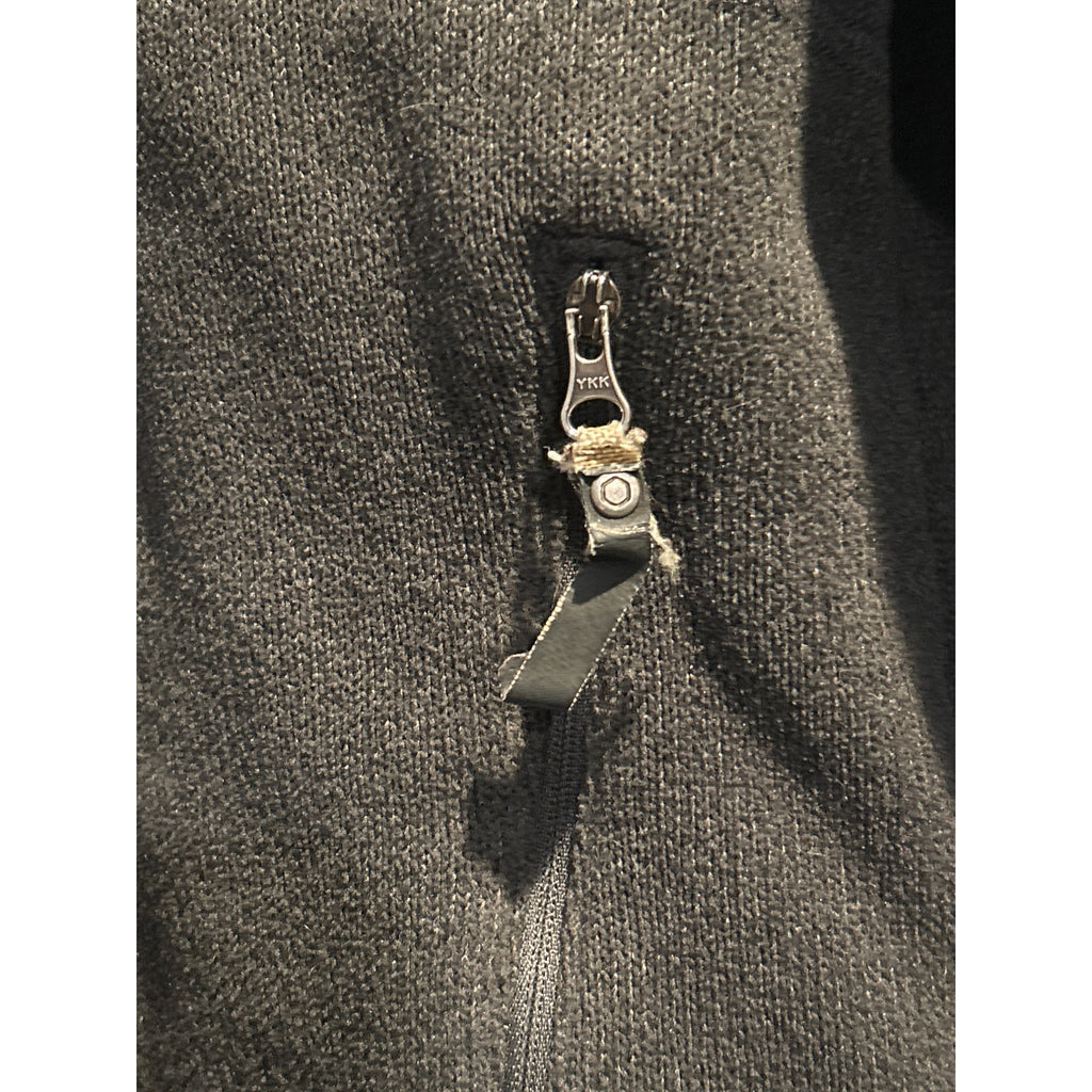 Mountain Hardware (Mens MEDIUM) Gray Polartec Fleece Full Zip Jacket